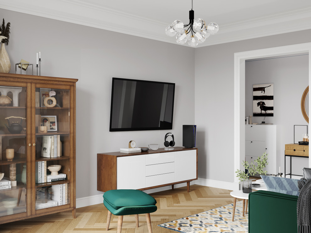 Квартира в скандинавском стиле в сталинке