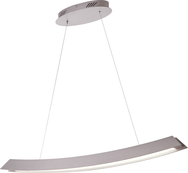 Emile Led Linear Pendant Silver