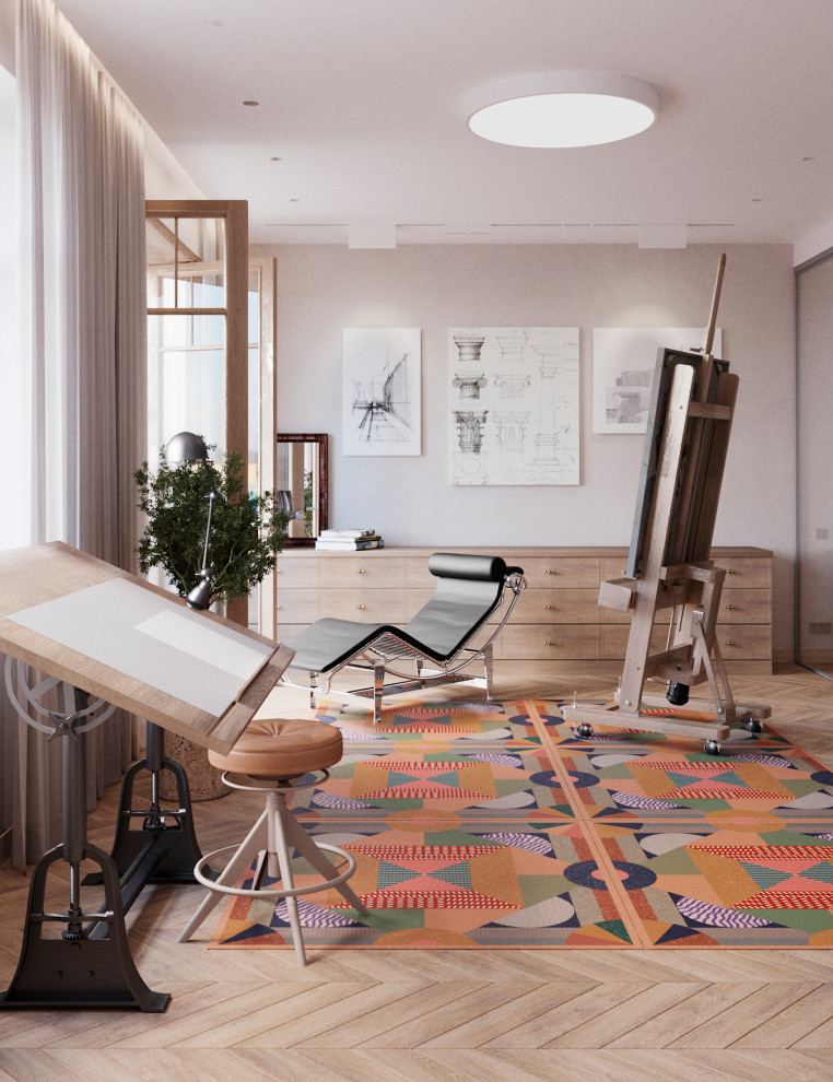 Квартира с художественной мастерской