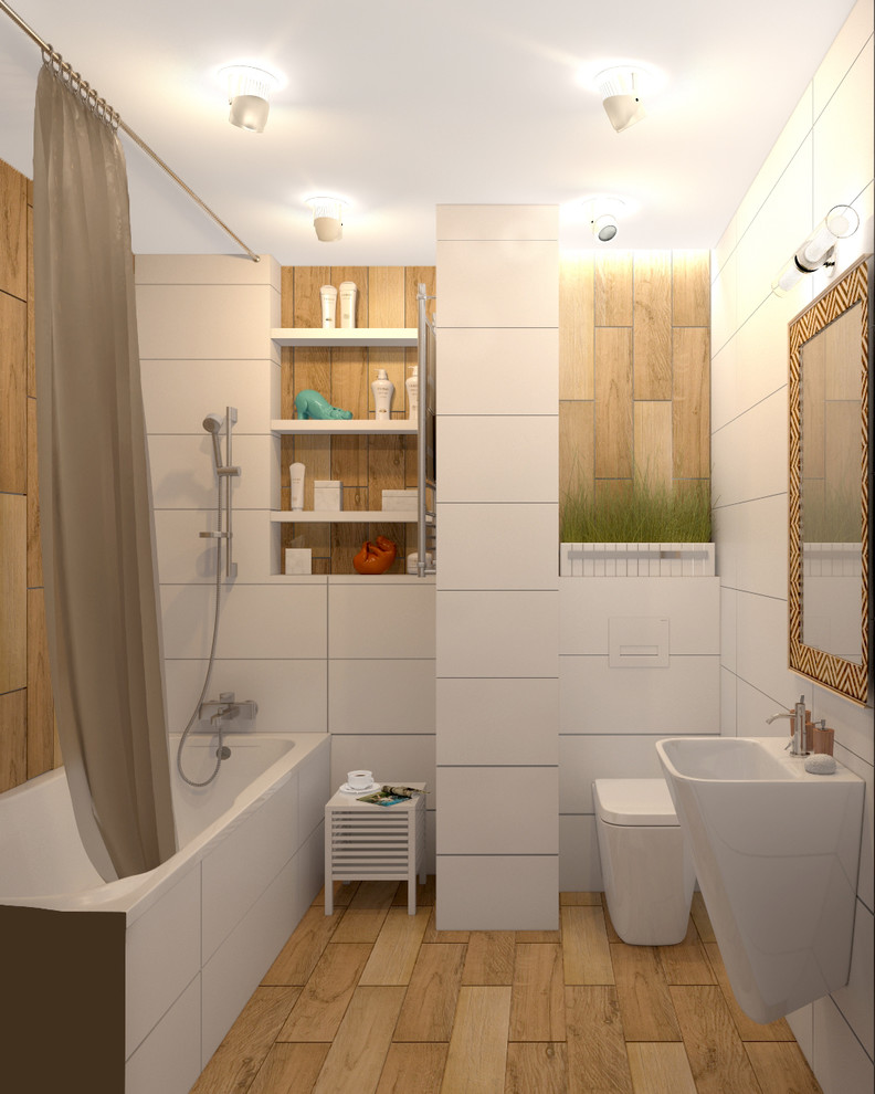 Квартира в скандинавском стиле для романтичной девушки