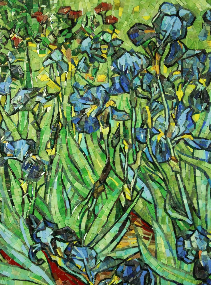 Работа Ван Гога " Ирисы"