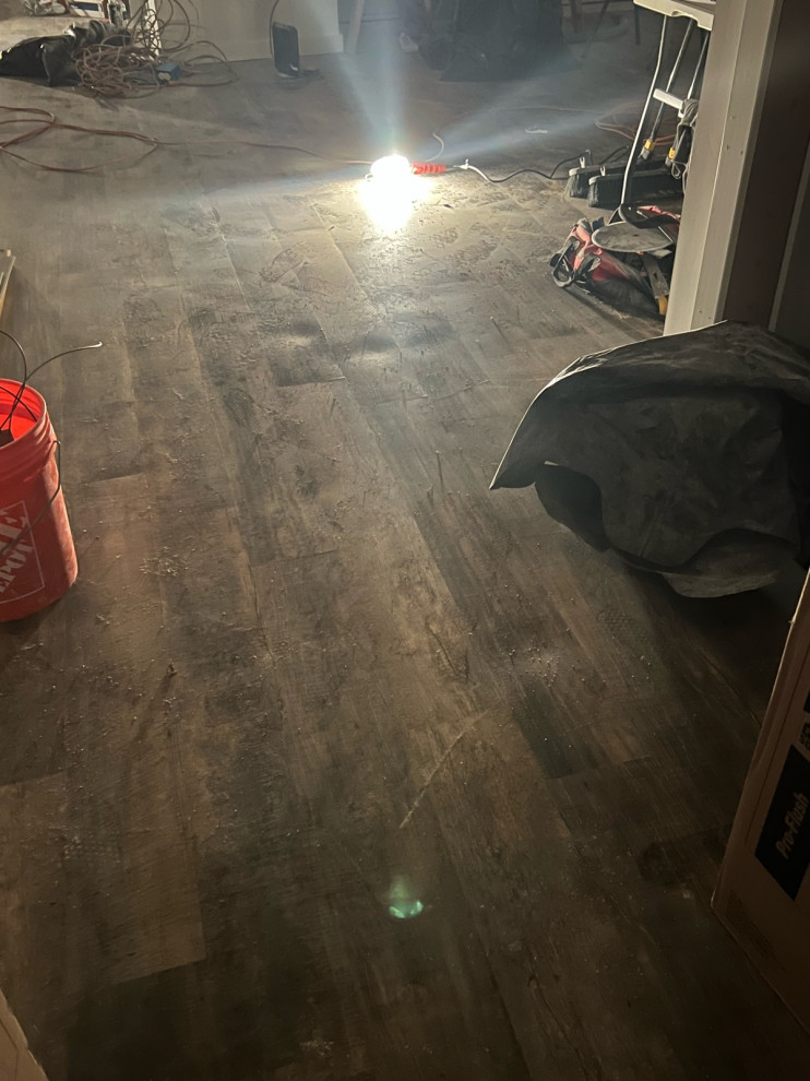 How do I fix those dips on the floor?