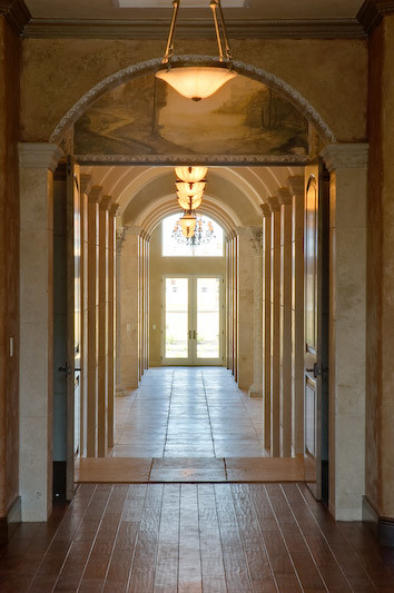 This is an example of a traditional hallway in Sacramento.