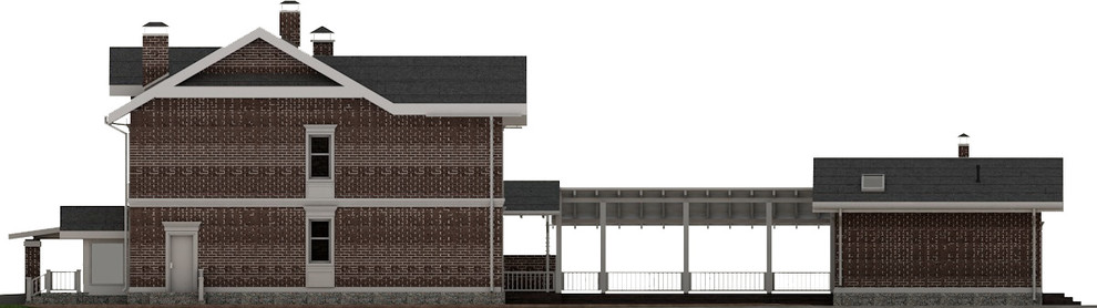 Коттедж с баней