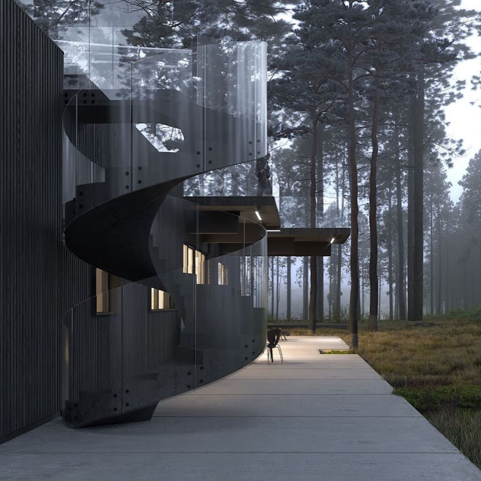 Проект загородного коттеджа.