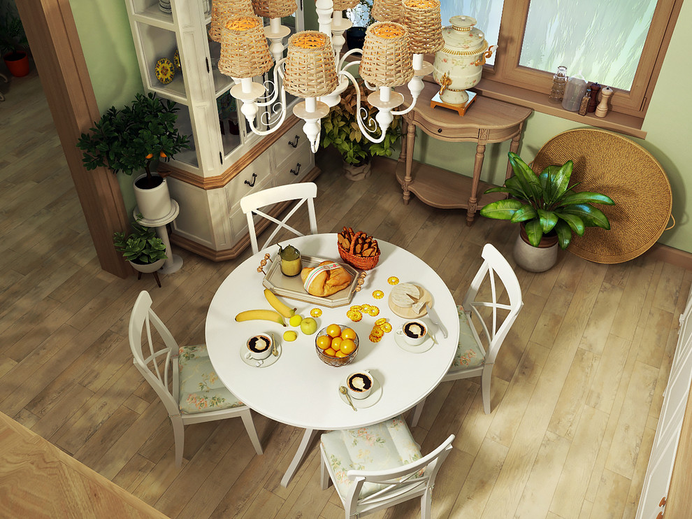 Кухня в загородном доме