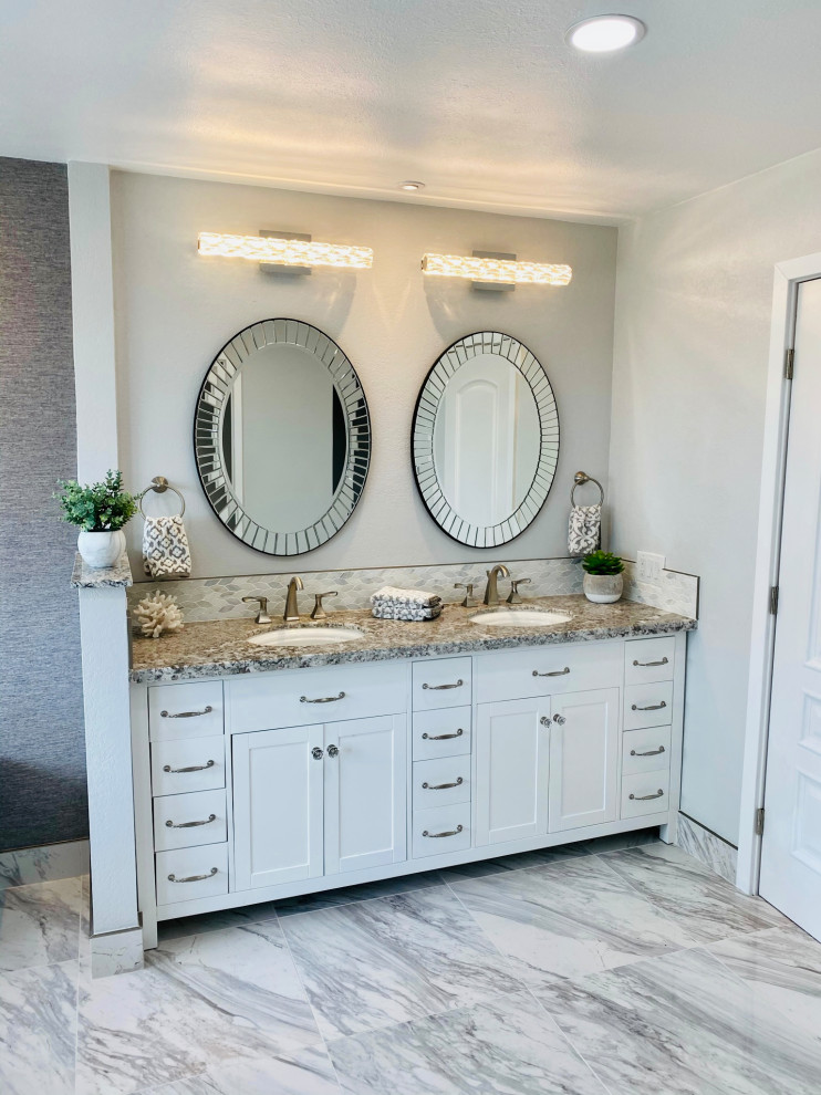 Rancho Santa Fe Retreat A Luxurious Bathroom Remodel by Spyglass Construction Transitional