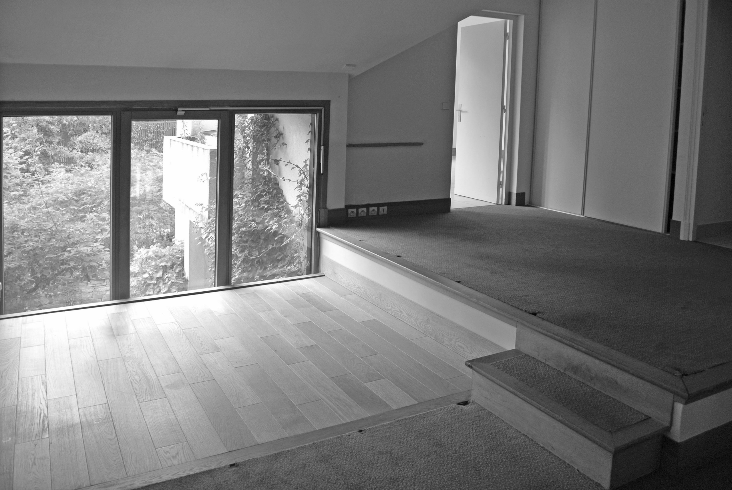 Plancher de la mezzanine avant démolition
