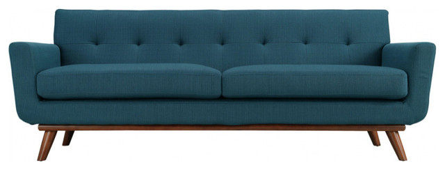 Modway Engage Sofa, Azure Blue