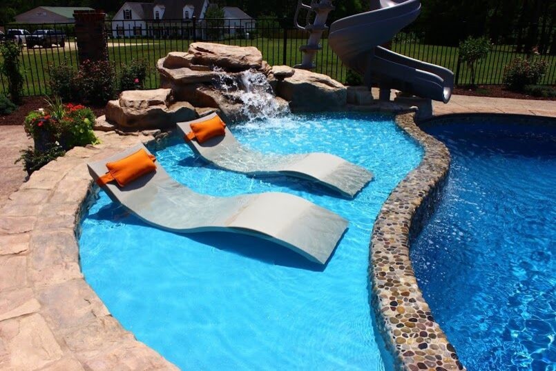 Pool - coastal pool idea in Atlanta