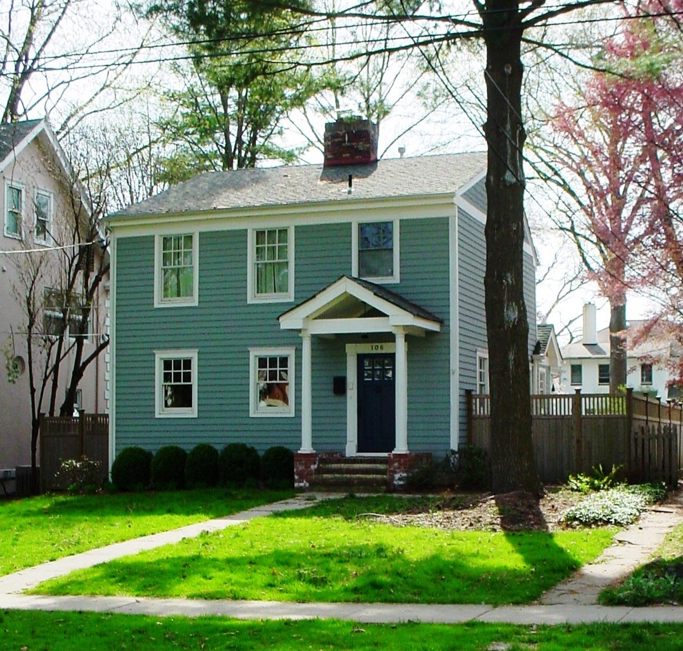 A Side Hall Colonial Classic - Traditional - Exterior - Other - by ...