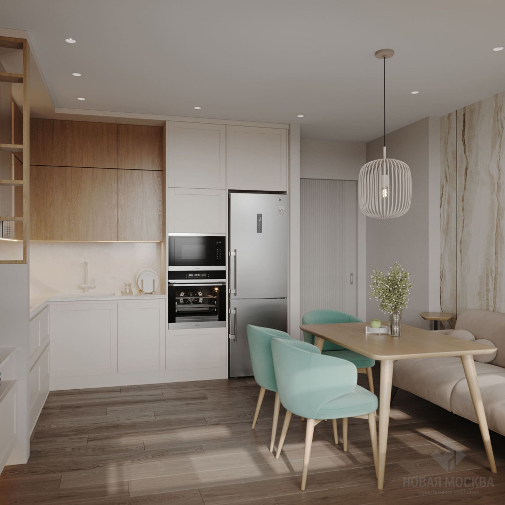 Дизайн двухкомнатной квартиры по адресу: улица Василия Аксенова, дом 2