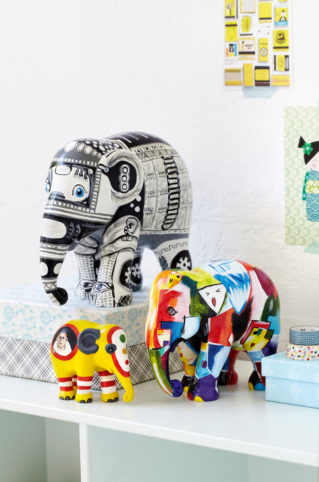 Коробка для творчества "Слон и краски"