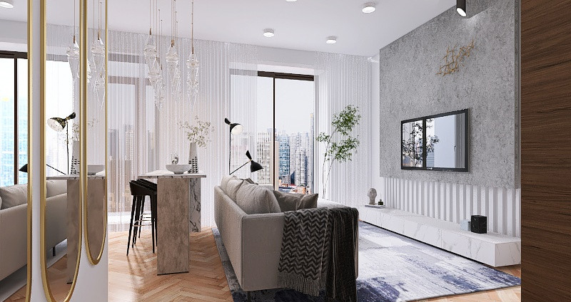 Проект однокомнатной квартиры