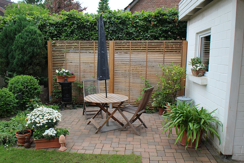 Klassischer Patio in Düsseldorf