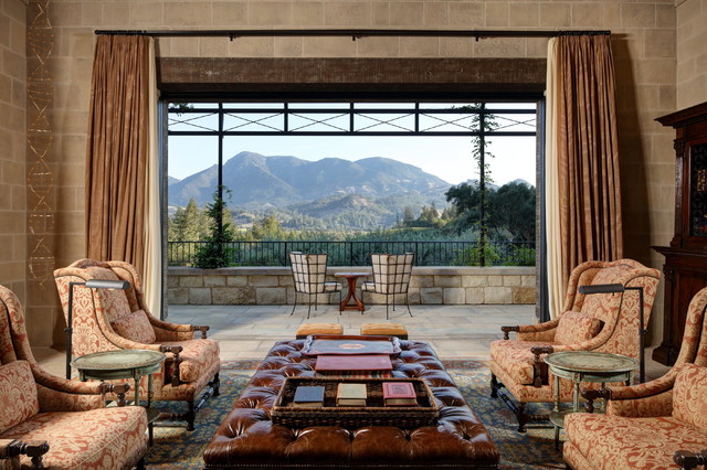 Calistoga Residence mediterraneen-salon