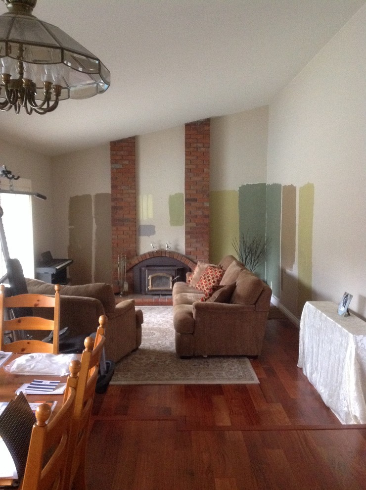 How to tone down yellow flooring