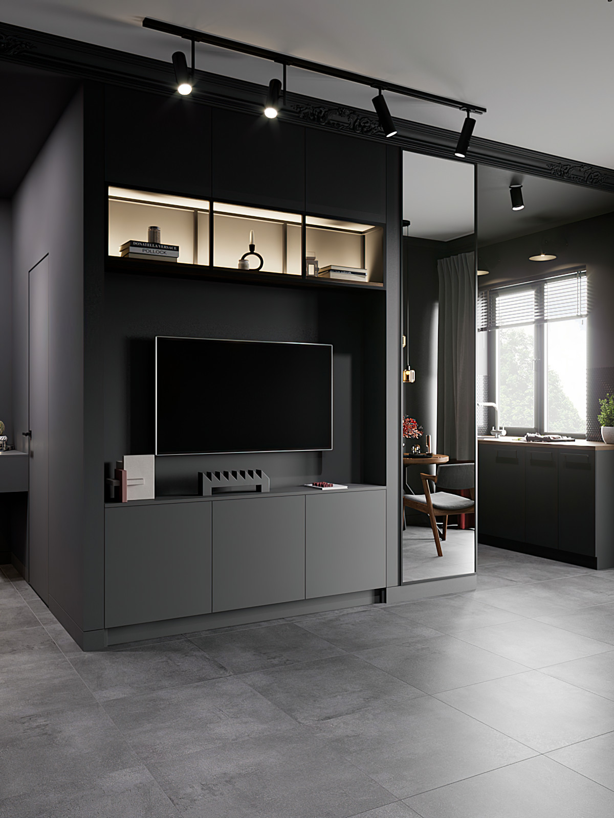 Дизайн-проект однокомнатной квартиры