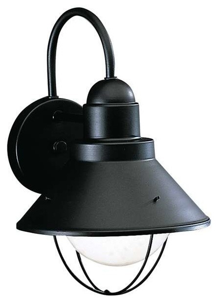 Kichler Lighting 9022bk Seaside Lodge Country Rustic Outdoor Wall Light Medium Kichler Lighting 9022bk Seaside Lodge Country Rustic Outdoor Wall Light Medium