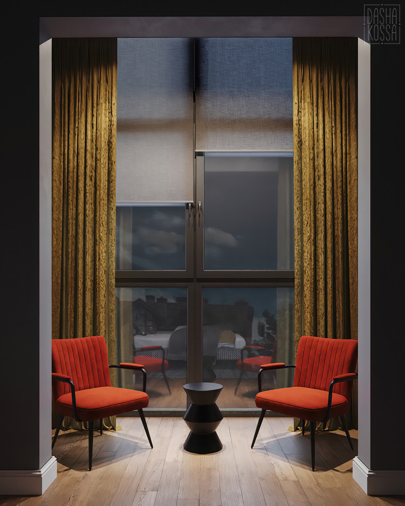 Двухуровневая квартира, шоу рум для девелоперов