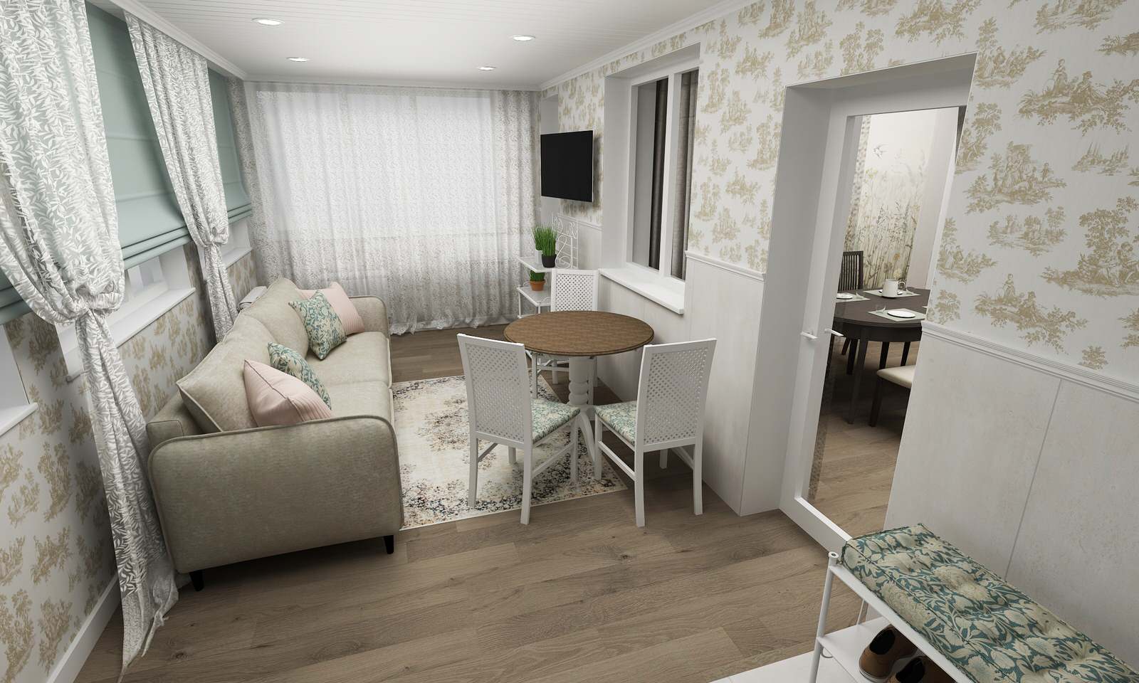 веранда в доме в ст. Вышестеблиевская