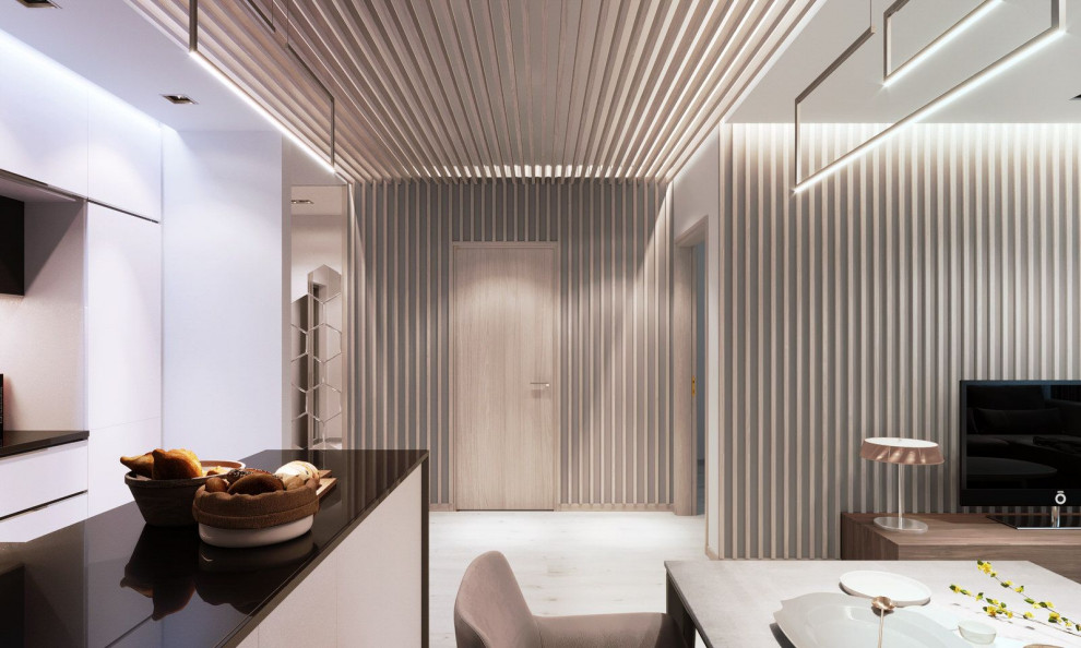 Дизайн проект квартиры для семейной пары 2023