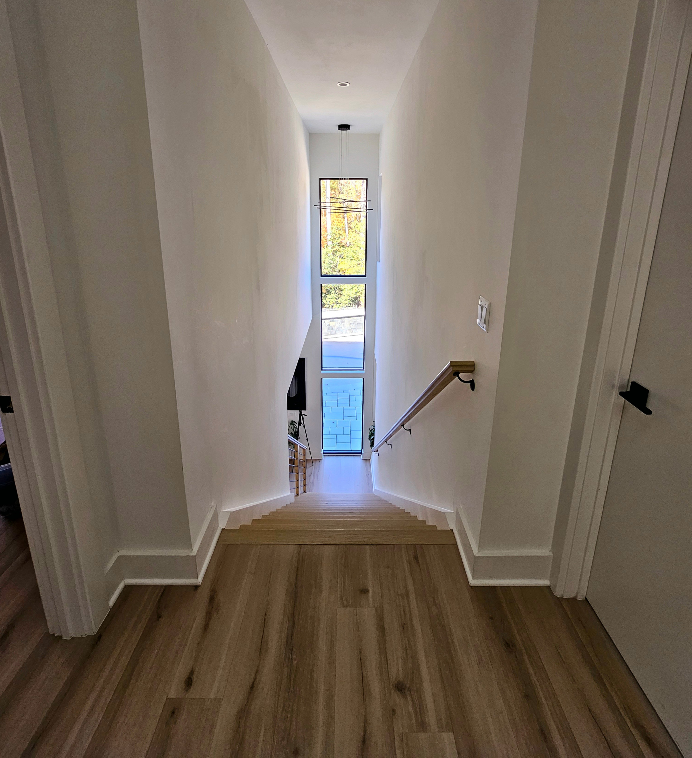111_Open-Rise Stair with a Stunning Pool View, Great Falls, VA 22066