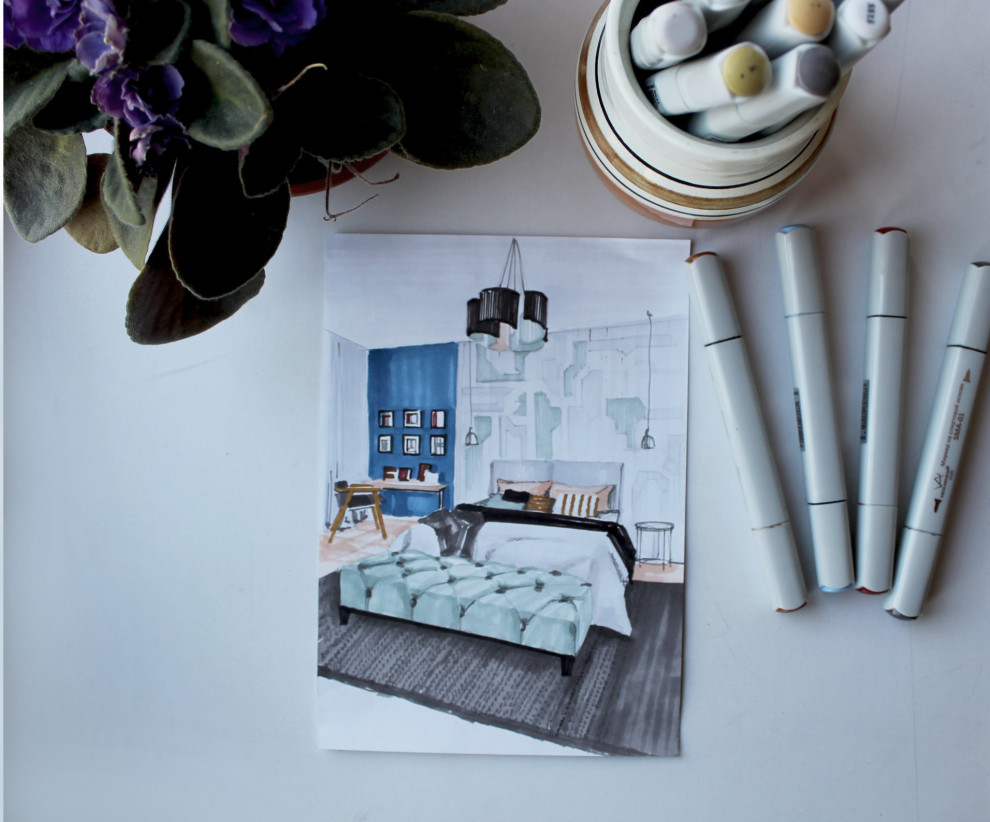 Эскиз архитектора