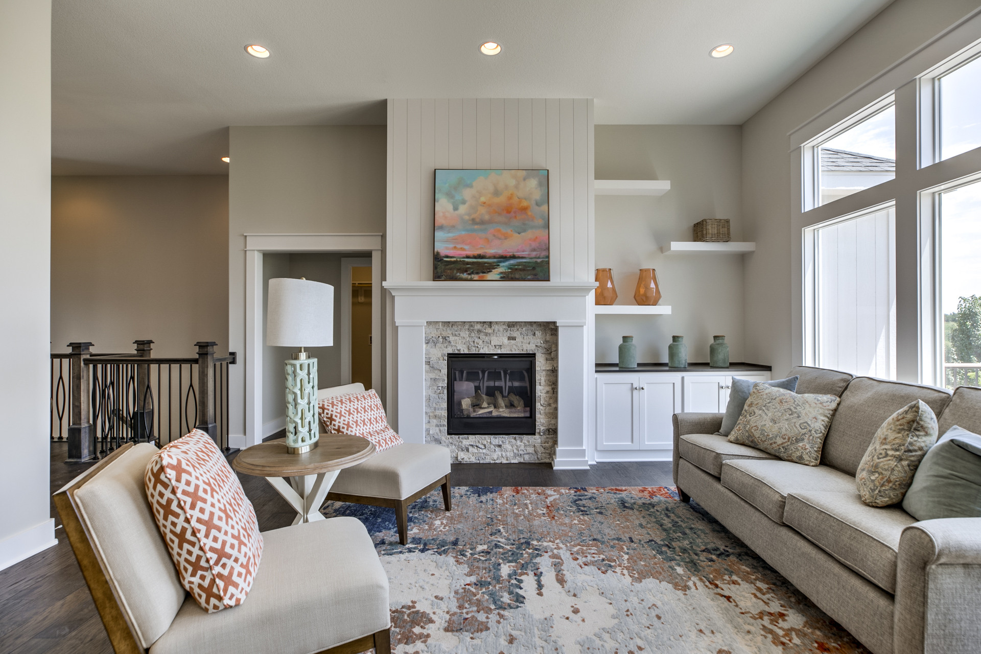 75 Farmhouse Living Room Ideas You'll Love - January, 2026 | Houzz, image size:1920x1280