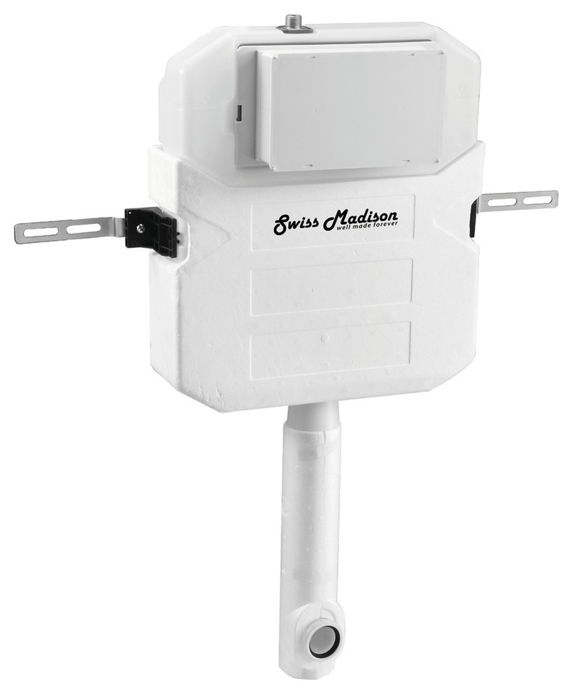 2x6 Concealed InWall Toilet Tank Carrier System for Back to Wall