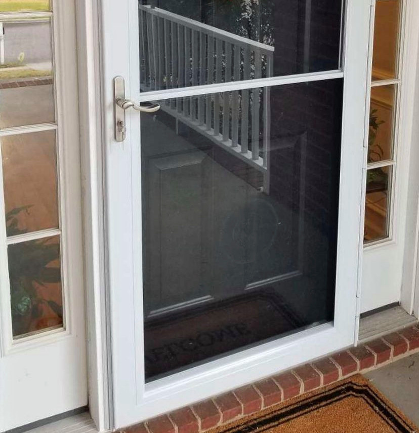 Custom Fit Storm Door in Stratford