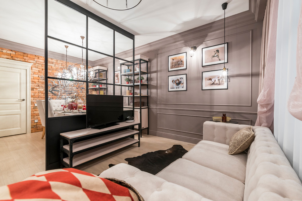 лофт и классика в стором доме