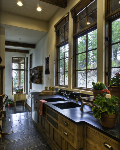 Rustic Elegance montagne-cuisine