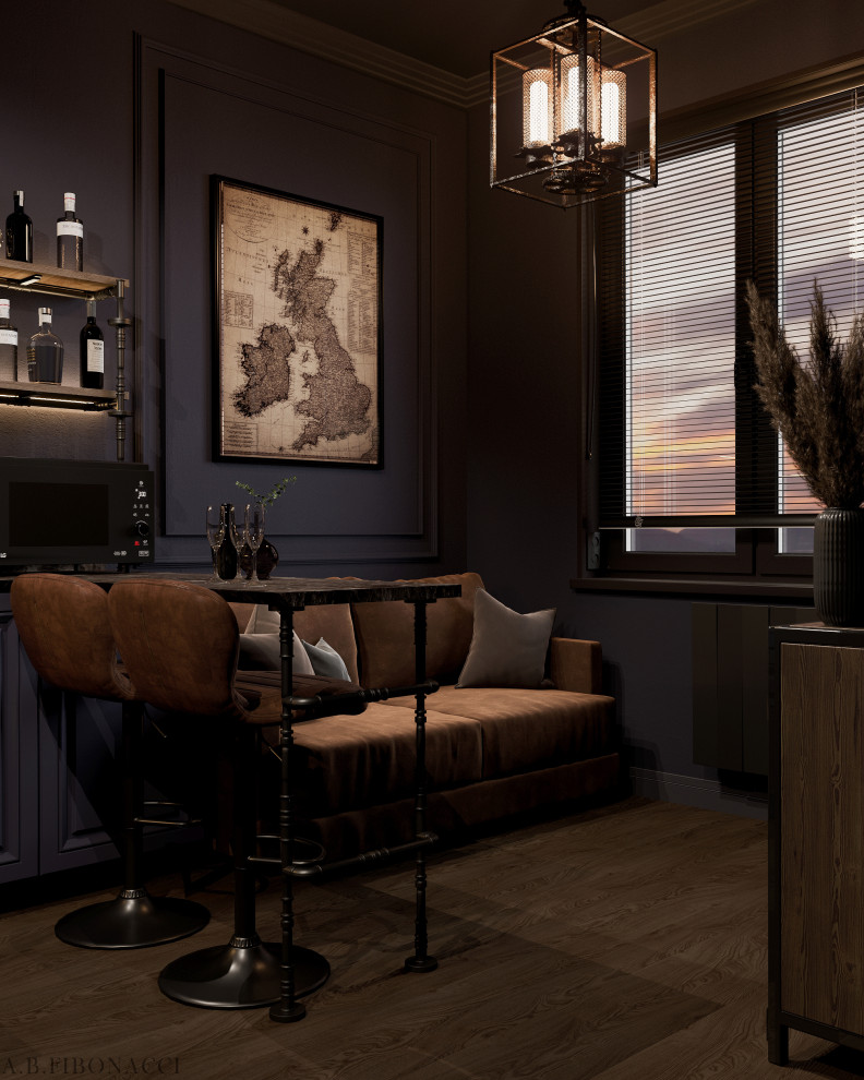 Проект квартиры 40 м. кв на Парфеновской улице