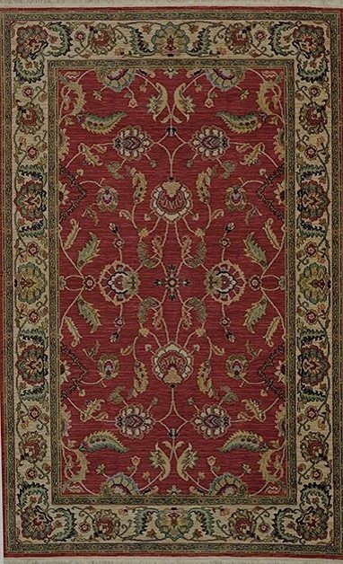 Red And Green Rugs Roselawnlutheran Traditional Ashara 2u00276