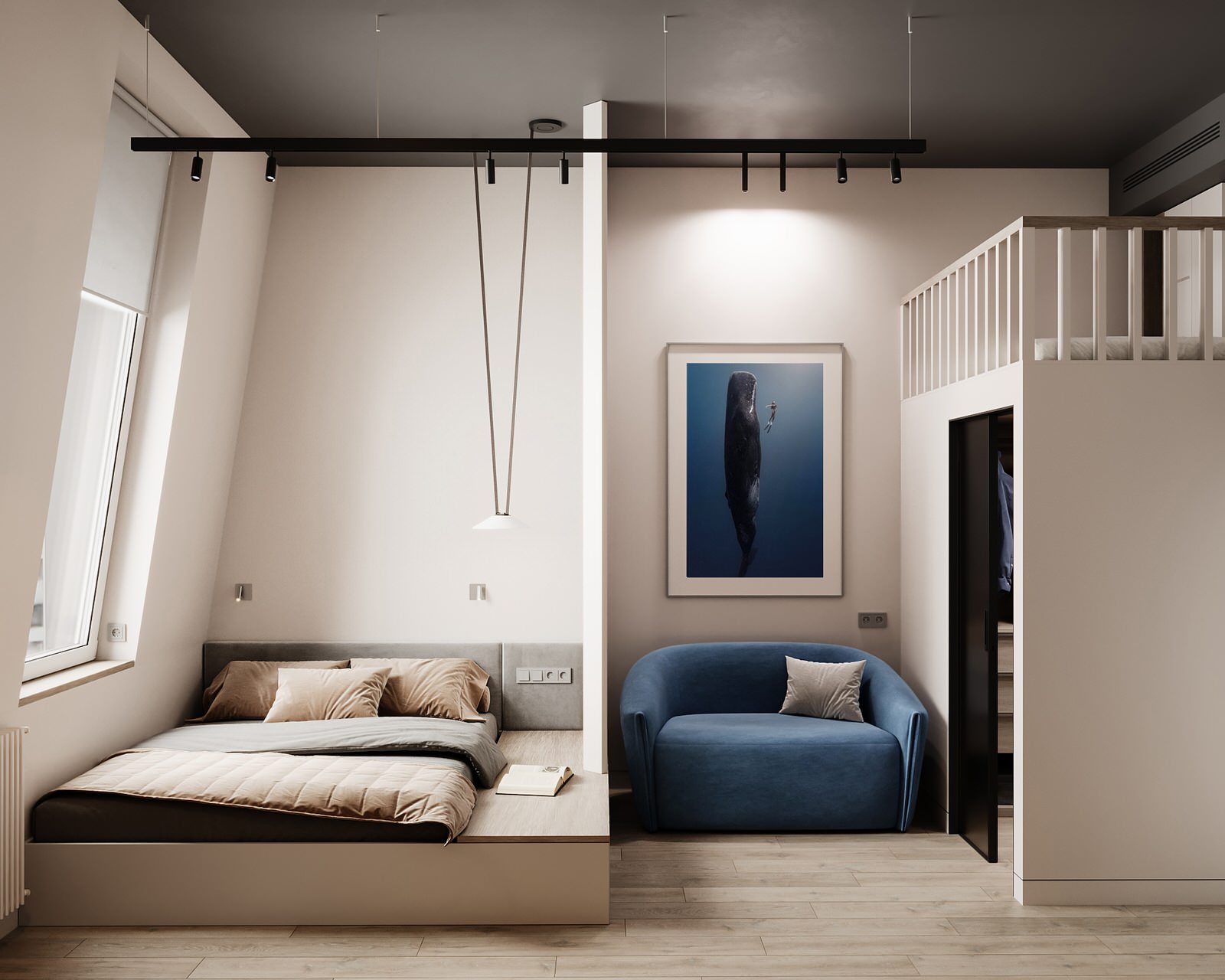 Дизайн-проект квартиры на Комендантском