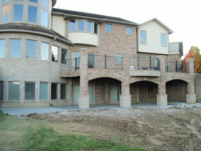 Custom Steel-Cement Raised Deck