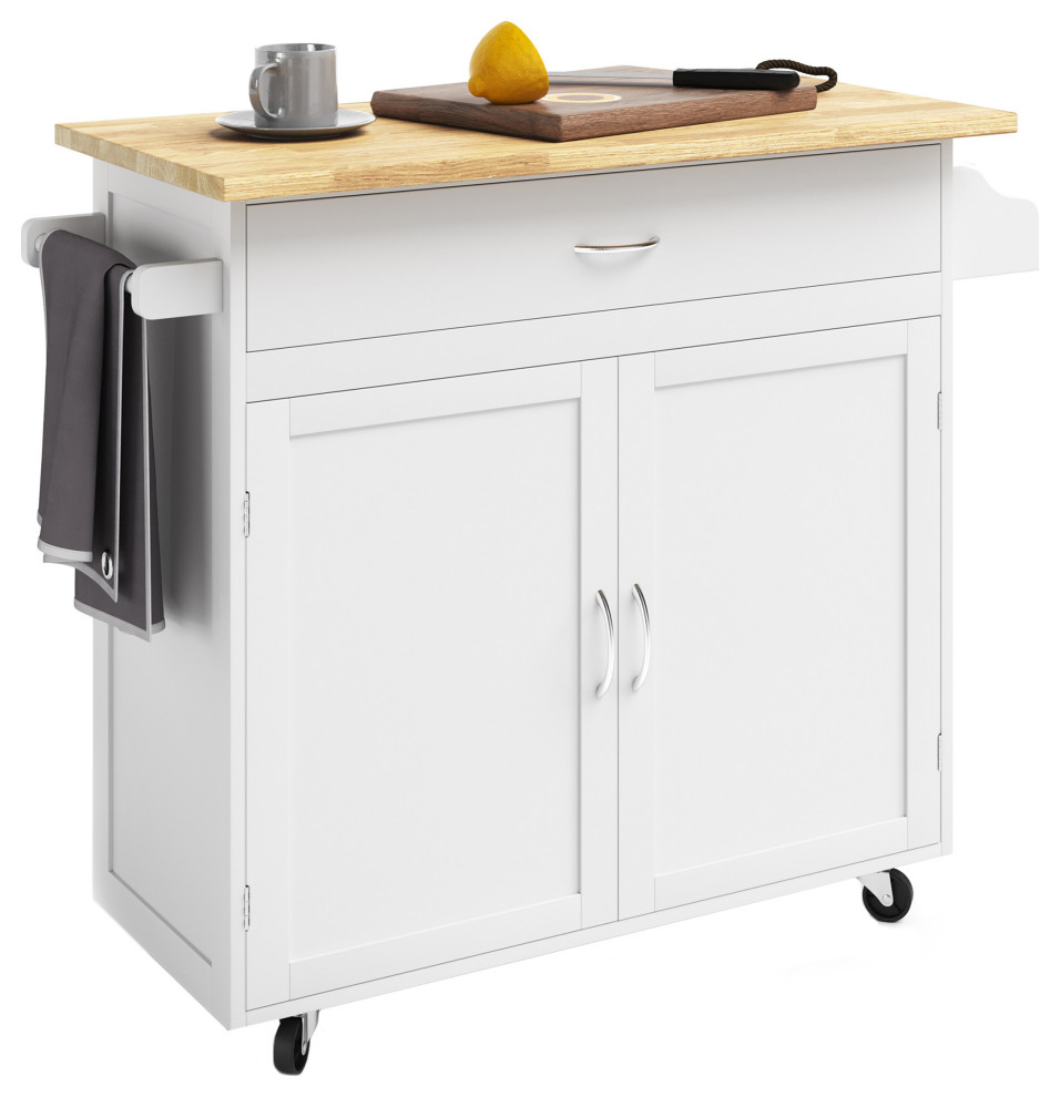 Kitchen Island, Spice Rack Transitional Kitchen Islands And Kitchen Carts by Trademark