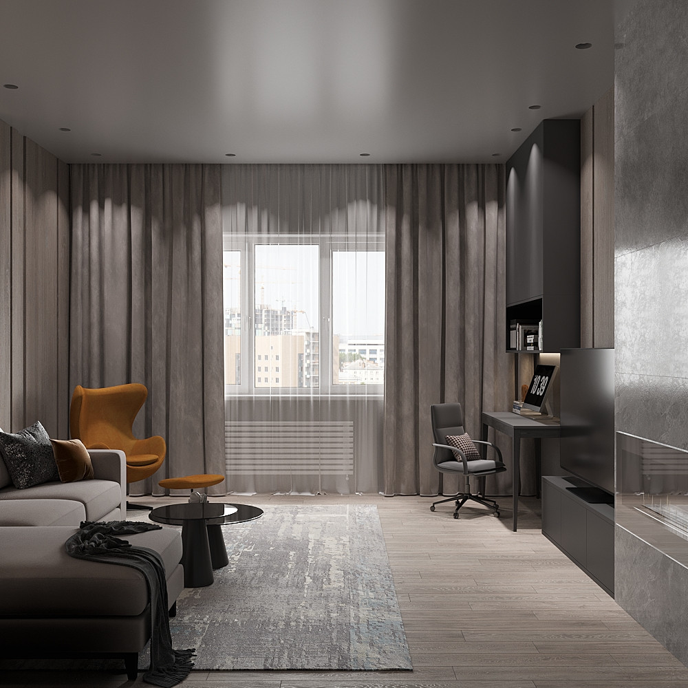 Проект "холостяцкая берлога".