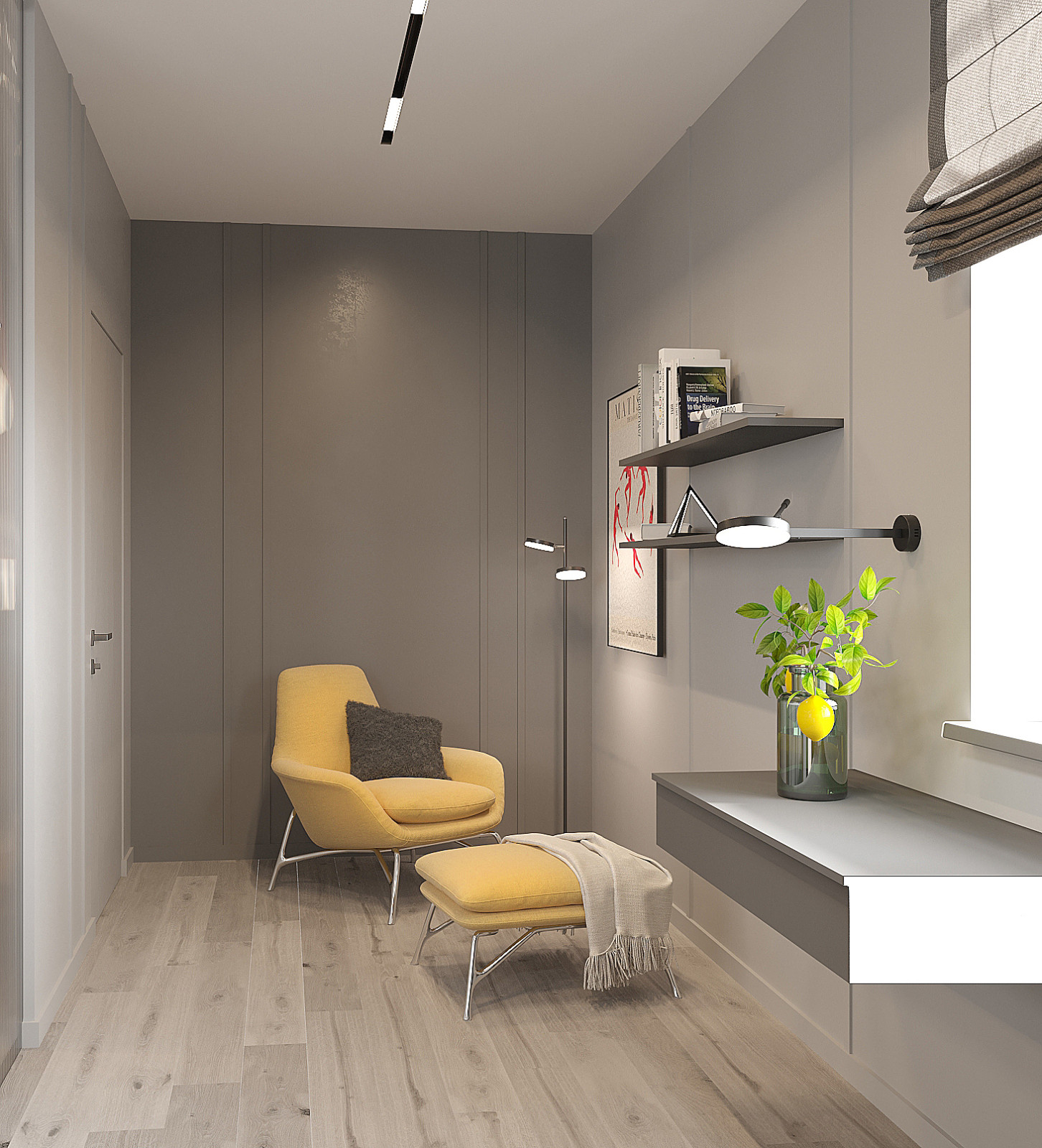 Дизайн-проект дома в загородном клубе "Серебряный остров"