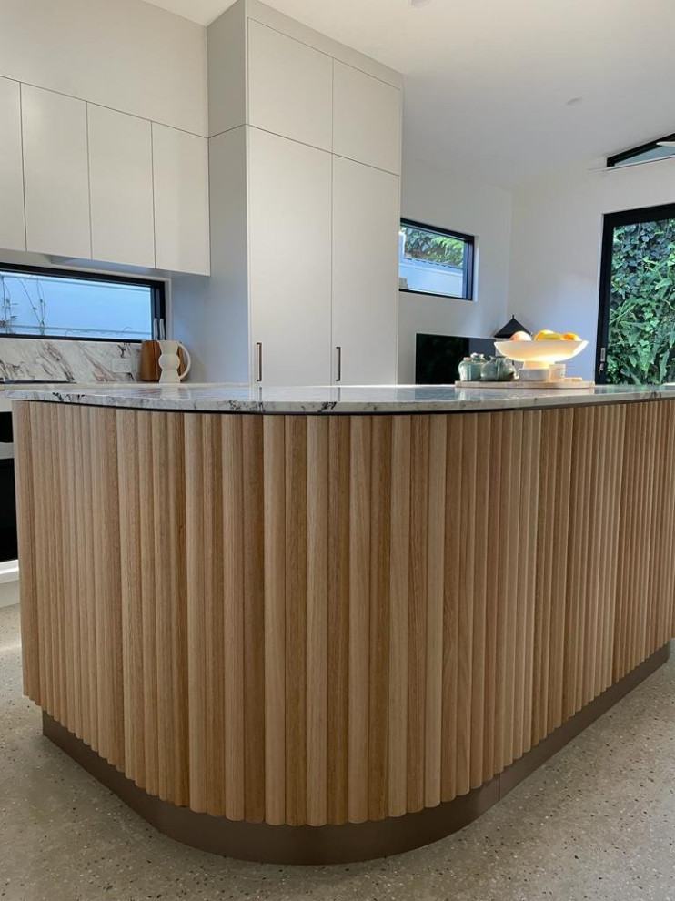 Inspiration for a contemporary kitchen in Sydney.