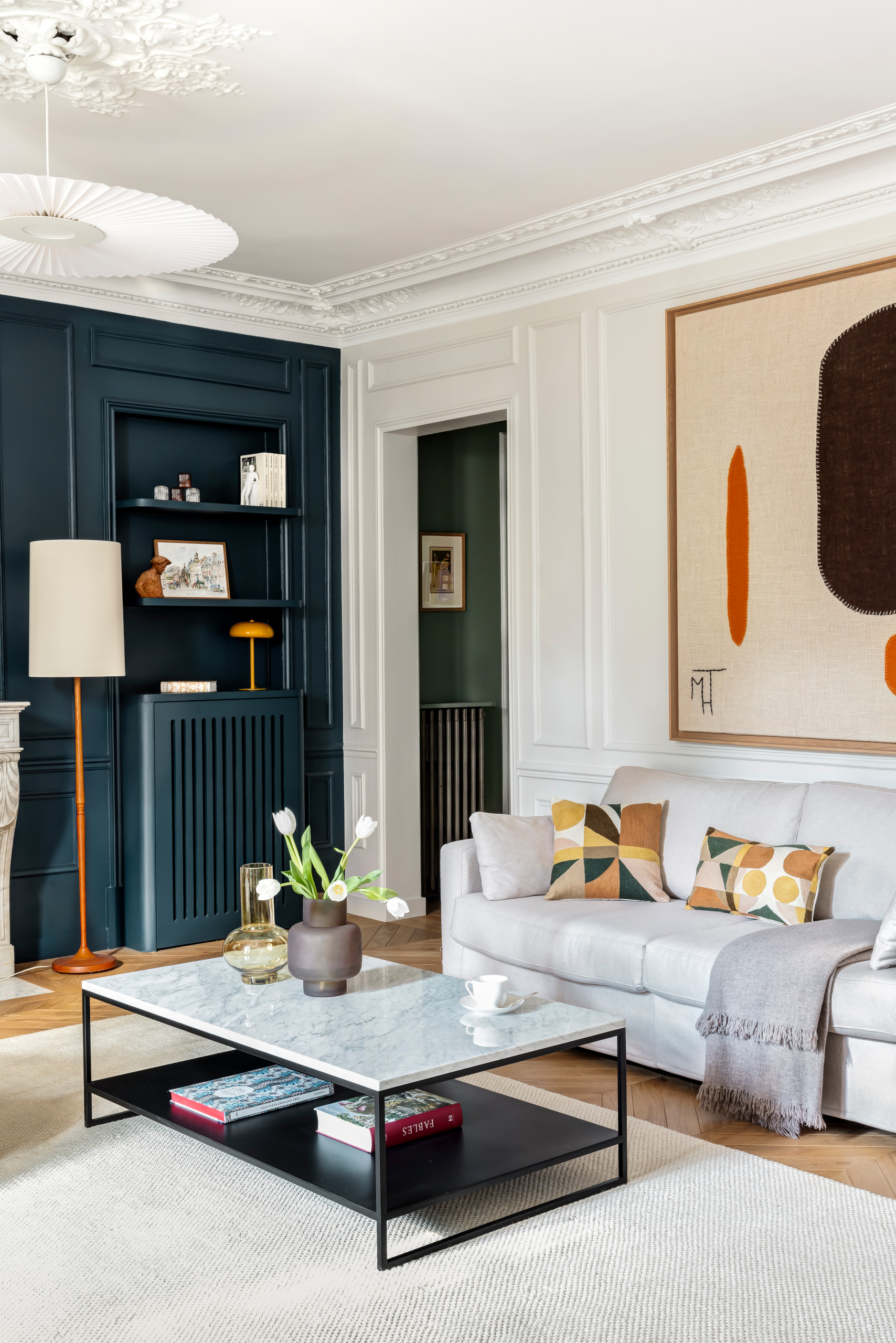 Rénovation totale d'un haussmannien de 80 m²