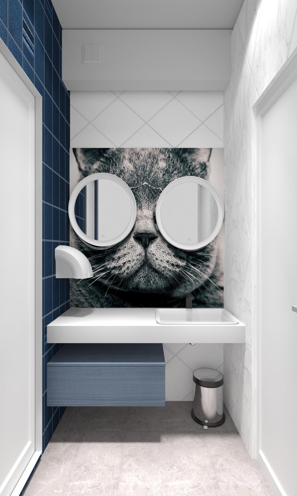 Сан. узел в детском центре