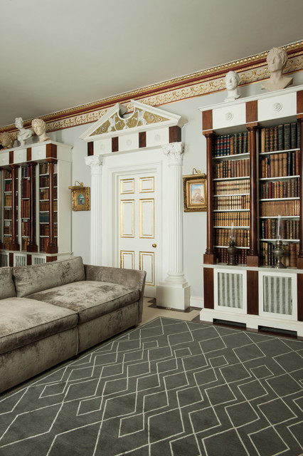 Monochrome traditional-living-room