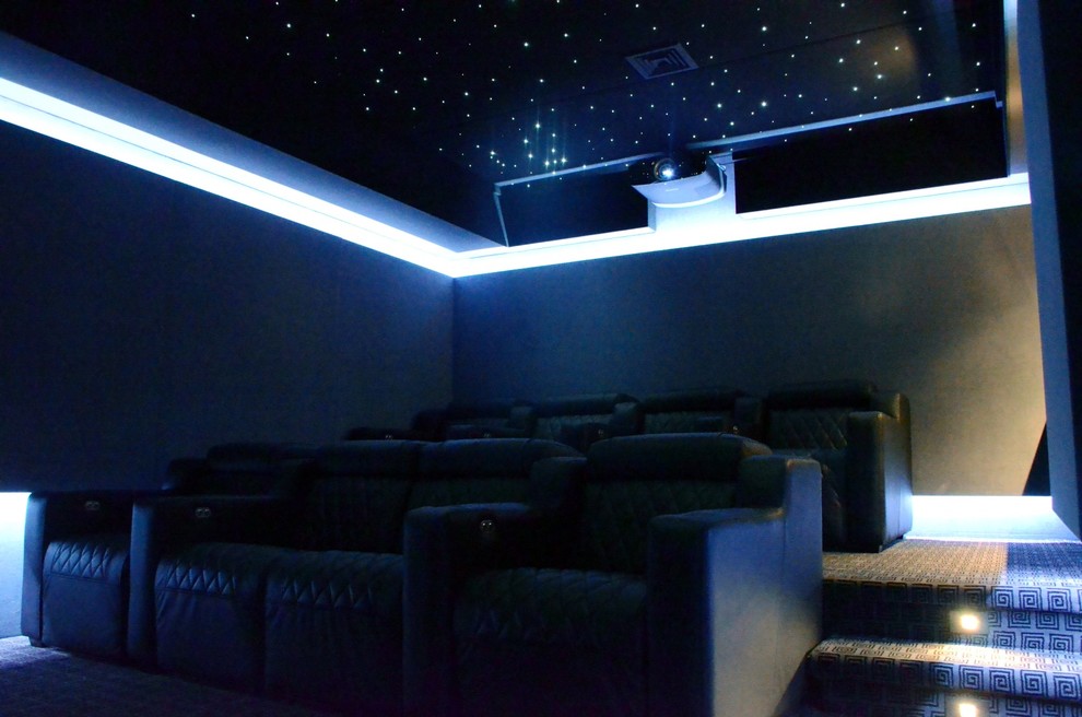 Home Theater - Home Theater - New York - by SoundWorks Inc.