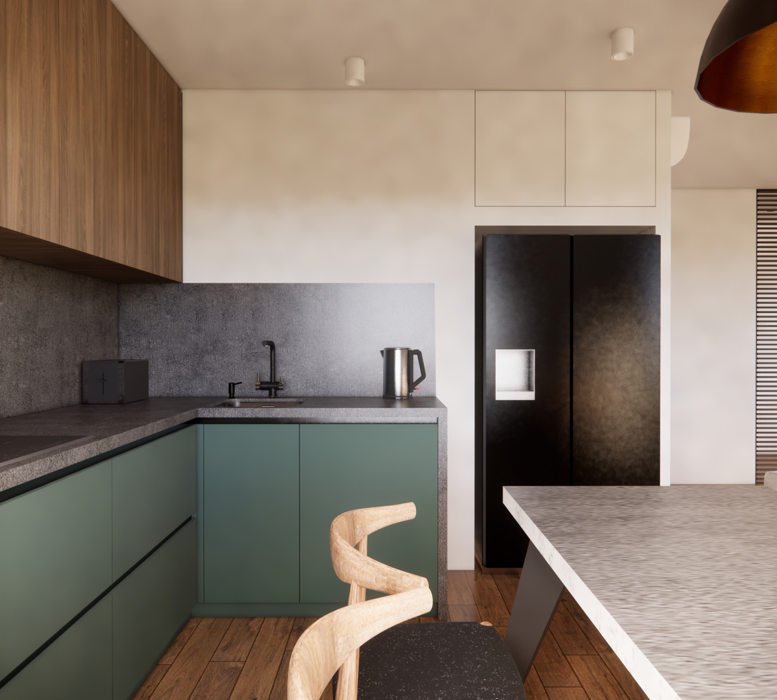 Минимализм в трёхкомнатной квартире