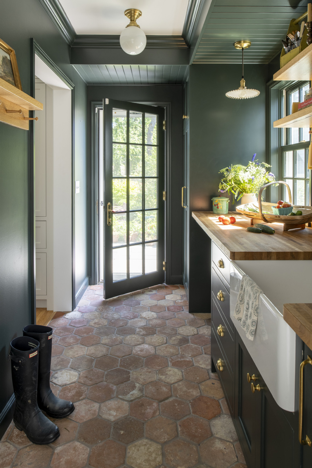 Terracotta 2024 kitchen floor