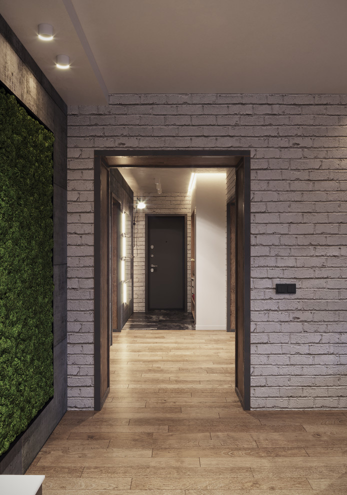 Дизайн квартиры в индустриальном стиле