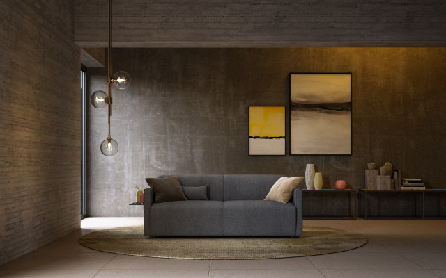 INTERIOR STYLING industriell-vardagsrum