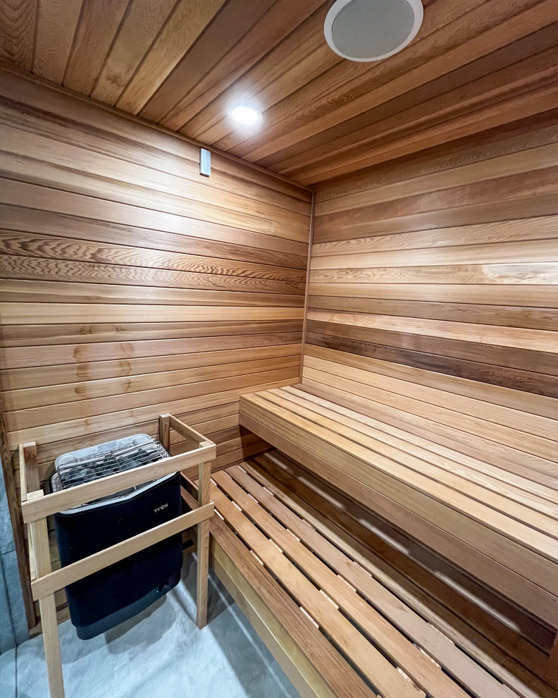 Sauna and Washroom Home Transformation